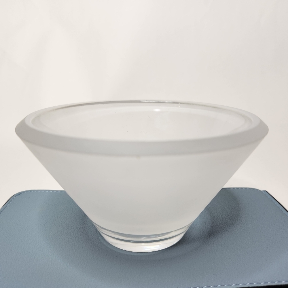 Vera Wang Wedgewood Votive Frosted Top Glass Bowl